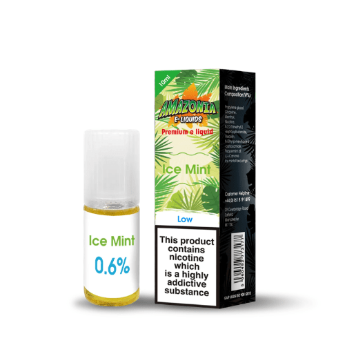 Buy Bulk AMAZONIA VAPE JUICE 10ML E LIQUID 50/50 TPD E CIG REFILL - Pack of 20 - Vape Wholesale Mcr