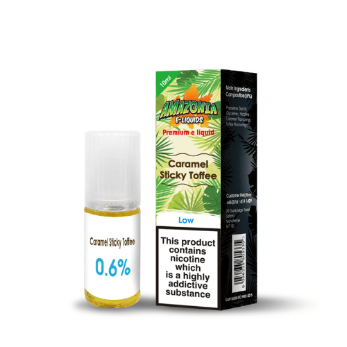 Buy Bulk AMAZONIA VAPE JUICE 10ML E LIQUID 50/50 TPD E CIG REFILL - Pack of 20 - Vape Wholesale Mcr