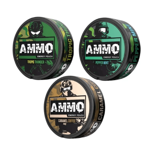 Buy Bulk Ammo Energy Nic Pouches - Pack of 10 - Vape Wholesale Mcr