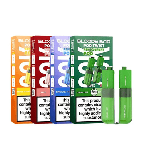 Buy Bulk Bloody Bar 20k Pod Twist Prefilled Pods - Pack of 5 - Vape Wholesale Mcr