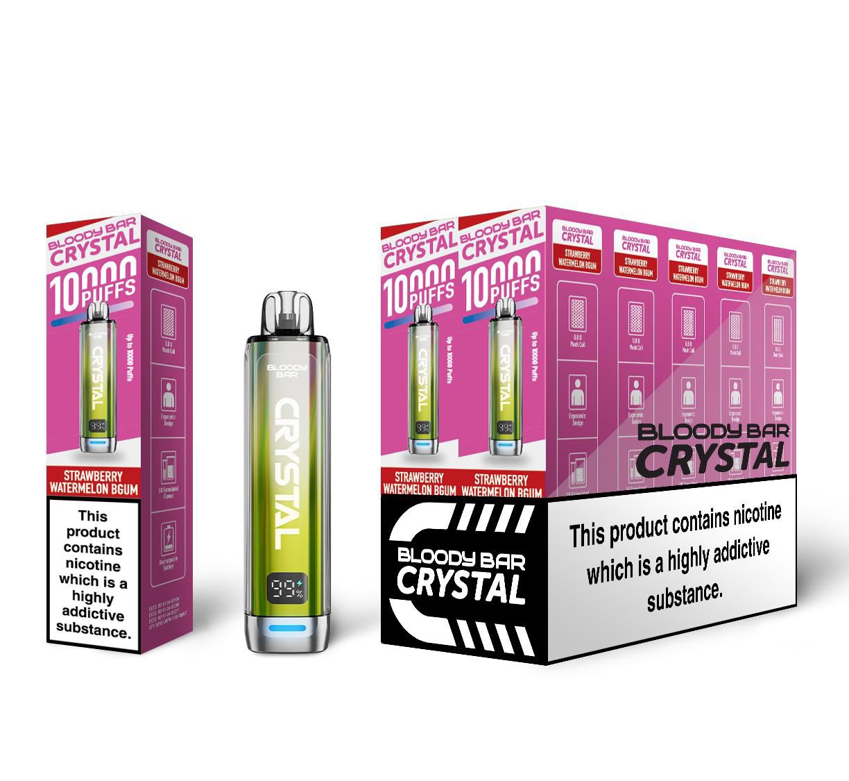 Buy Bloody Bar Crystal 10k Disposable Vape Pack of 10 - Vape Wholesale Mcr Buy Bloody Bar Crystal 10k Disposable Vape Pack of 10 - Vape Wholesale Mcr