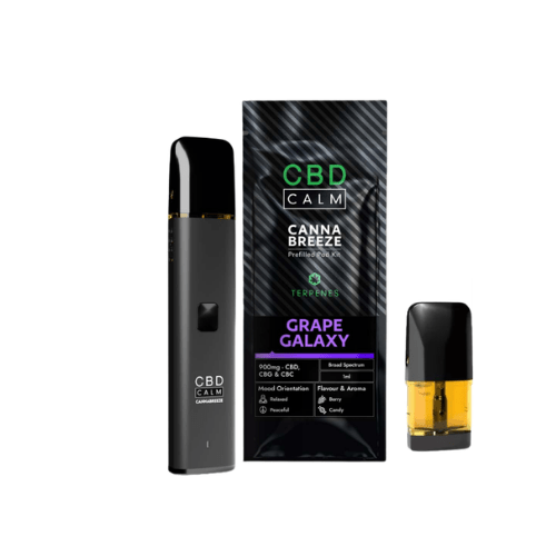 Buy Bulk CBD Calm CANNA BREEZE 900mg Prefilled Vape Kit + 1 Pod - Vape Wholesale Mcr