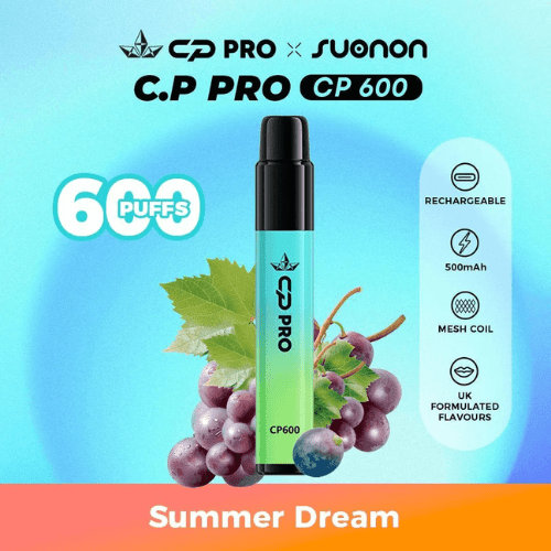 Buy Bulk CP Pro CP600 Puffs Prefilled Pod Kit - Box of 5 - Vape Wholesale Mcr