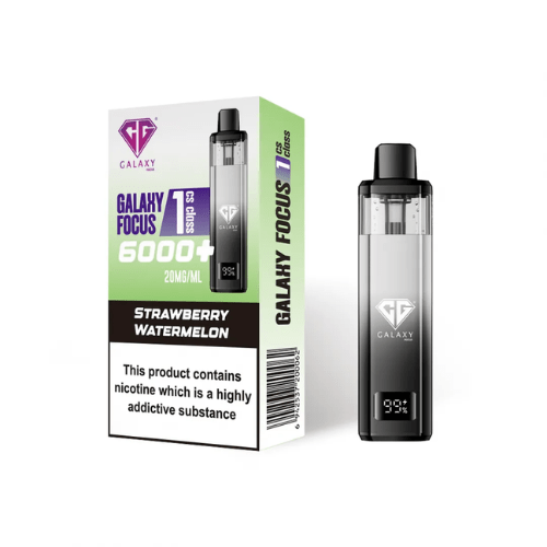 Buy Bulk Crystal Galaxy Focus 1 6000 Puffs Prefilled Pod Kit - Box of 5 - Vape Wholesale Mcr