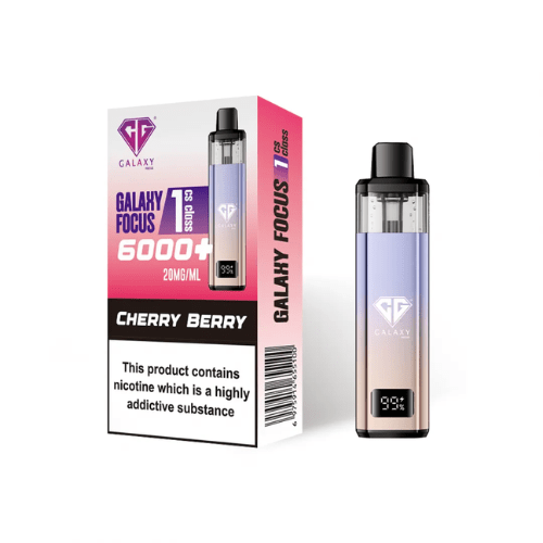 Buy Bulk Crystal Galaxy Focus 1 6000 Puffs Prefilled Pod Kit - Box of 5 - Vape Wholesale Mcr
