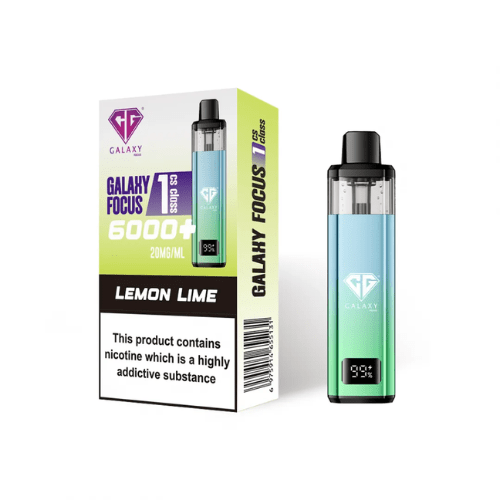 Buy Bulk Crystal Galaxy Focus 1 6000 Puffs Prefilled Pod Kit - Box of 5 - Vape Wholesale Mcr