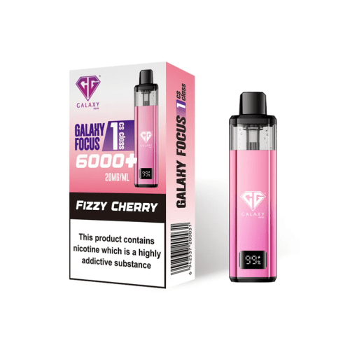 Buy Bulk Crystal Galaxy Focus 1 6000 Puffs Prefilled Pod Kit - Box of 5 - Vape Wholesale Mcr