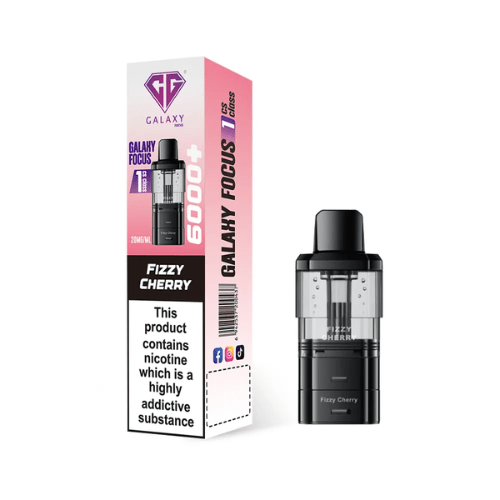 Buy Bulk Crystal Galaxy Focus 1 6000 Refill Pods - Box of 5 - Vape Wholesale Mcr