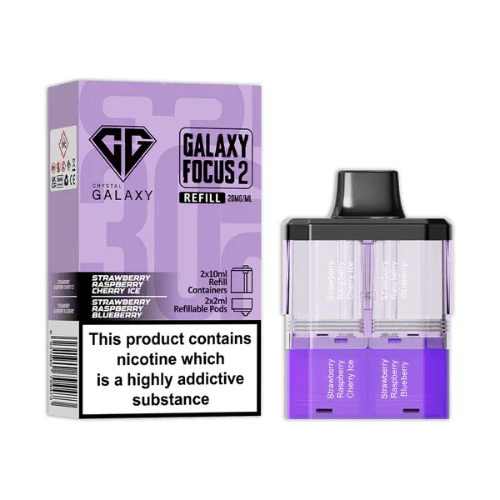 Buy Bulk Crystal Galaxy Focus 2 30K Prefilled Pods - Box of 5 - Vape Wholesale Mcr