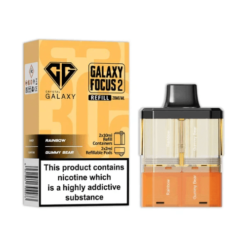 Buy Bulk Crystal Galaxy Focus 2 30K Prefilled Pods - Box of 5 - Vape Wholesale Mcr