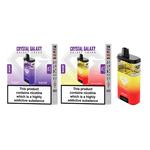 Buy Bulk Crystal Galaxy Focus 30000 Puffs Prefilled Vape kit - Box of 5 - Vape Wholesale Mcr
