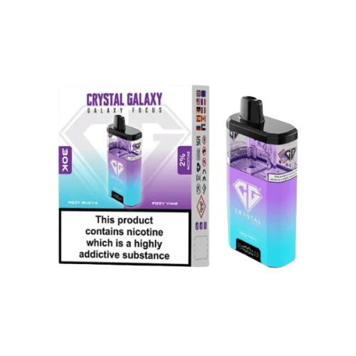 Buy Bulk Crystal Galaxy Focus 30000 Puffs Prefilled Vape kit - Box of 5 - Vape Wholesale Mcr