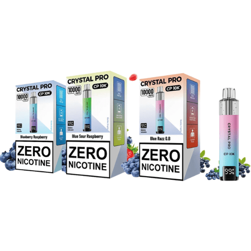 Buy Bulk Crystal Pro CP 10000 Puffs Prefilled Pod Kit 0MG NO NICOTINE - Box of 5 (Ban Proof) - Vape Wholesale Mcr