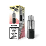 Buy Bulk Crystal Pro CP 10000 Puffs Prefilled Pods Pack of 5 - Vape Wholesale Mcr