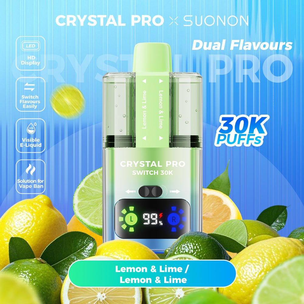 Buy Bulk Crystal Pro Switch 30K Puff Disposable Vape - Vape Wholesale Mcr
