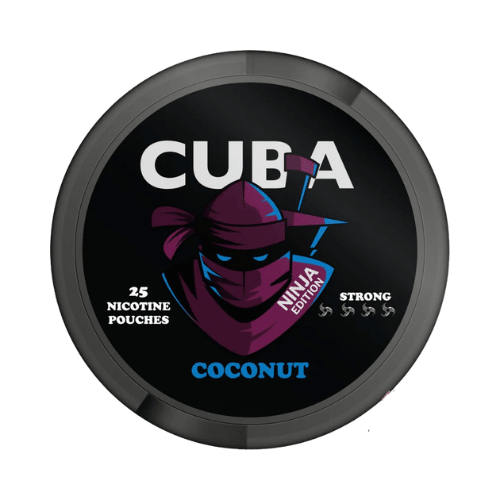 Buy Bulk CUBA Ninja Nicotine Pouch - Pack of 5 - Vape Wholesale Mcr