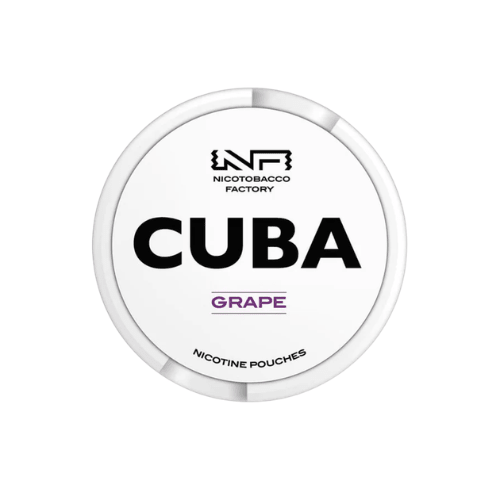 Buy Bulk CUBA White Nicotine Pouch - Pack of 5 - Vape Wholesale Mcr
