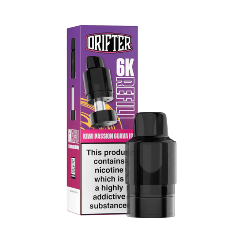 Buy Bulk Drifter Bar 6K Prefilled Pod + Refill - 1PK - Box of 5 - Vape Wholesale Mcr
