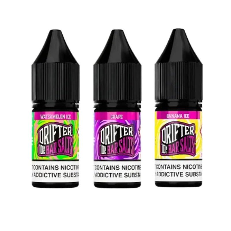 Buy Bulk Drifter Bar Nic Salt 10ml E-Liquid - Box of 10 - Vape Wholesale Mcr