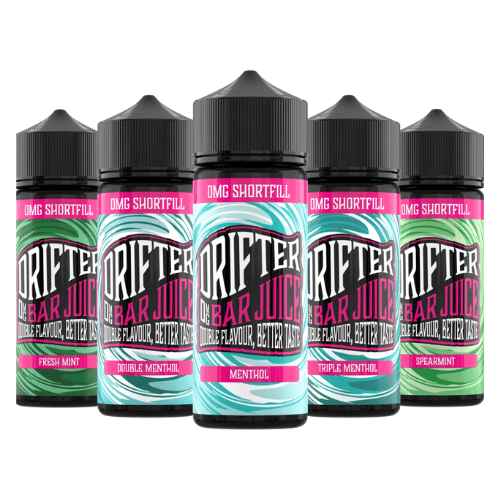 Buy Bulk Drifter Shortfill Vape Bar Juice 100ml E-Liquid 0mg No Nicotine - Vape Wholesale Mcr