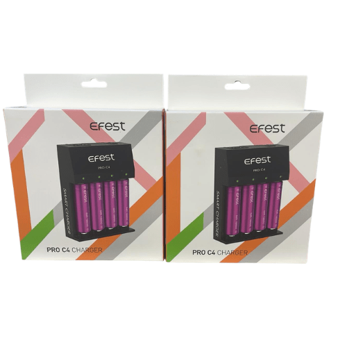 Buy Bulk Efest - Pro C4 Charger - Vape Wholesale Mcr