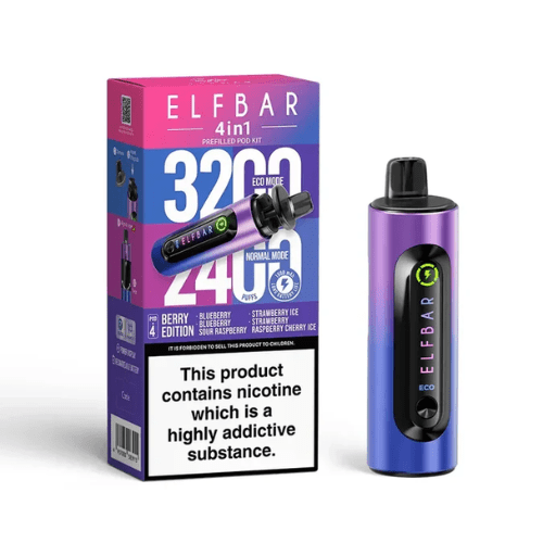 Buy Bulk Elf Bar 4 in 1 Pod Vape Kit - Box of 5 - Vape Wholesale Mcr