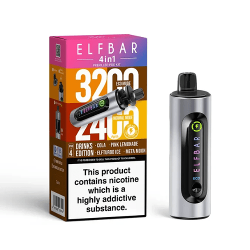 Buy Bulk Elf Bar 4 in 1 Pod Vape Kit - Box of 5 - Vape Wholesale Mcr