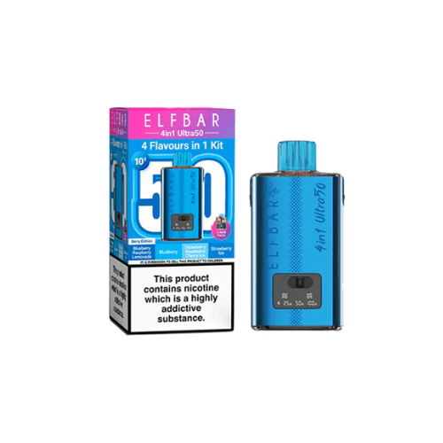 Buy Bulk Elf Bar 4 in 1 Ultra 50 Prefilled Pod Kit - Pack of 5 - Vape Wholesale Mcr