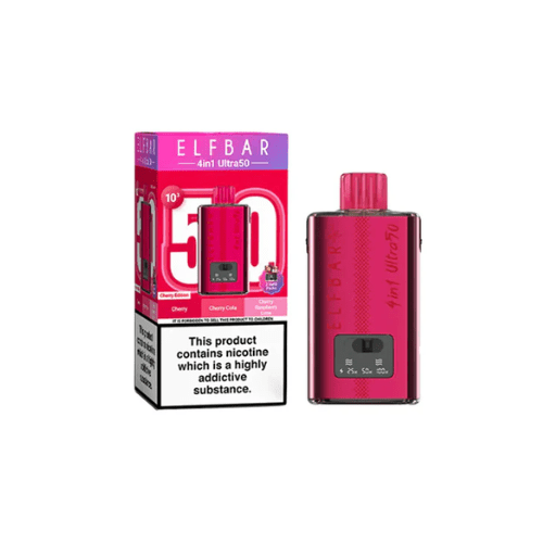 Buy Bulk Elf Bar 4 in 1 Ultra 50 Prefilled Pod Kit - Pack of 5 - Vape Wholesale Mcr