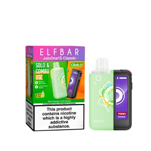 Buy Bulk Elf Bar Join one 15 Classic Prefilled Pod Kit - Box of 5 - Vape Wholesale Mcr