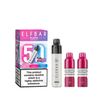 Buy Bulk Elfbar Plus50 Prefilled Vape Kit - Box of 5 - Vape Wholesale Mcr