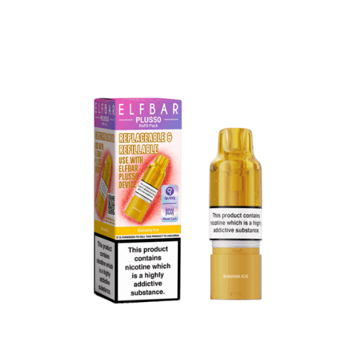 Buy Bulk Elfbar Plus50 Refill Pack 1PC - Box of 5 - Vape Wholesale Mcr