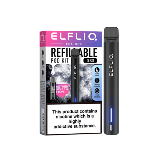 Buy Bulk Elfliq Elfa Turbo Vape Kit - Vape Wholesale Mcr