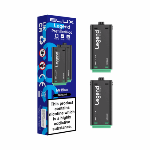 Buy Bulk Elux Legend 1500 Prefilled Pods - Box of 10 - Vape Wholesale Mcr