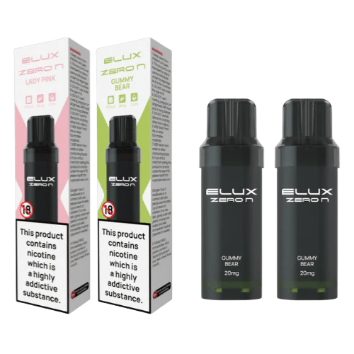 Buy Bulk Elux Zero N Pods 2 pcs/pack - Pack of 10 (20 pcs) - Vape Wholesale Mcr