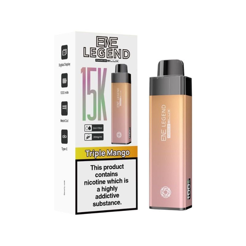 Buy Bulk ENE LEGEND 15000 Vape kit LEGAL DEVICE (Pack of 5) - Vape Wholesale Mcr