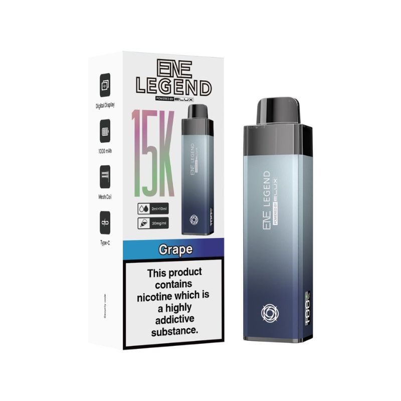 Buy Bulk ENE LEGEND 15000 Vape kit LEGAL DEVICE (Pack of 5) - Vape Wholesale Mcr
