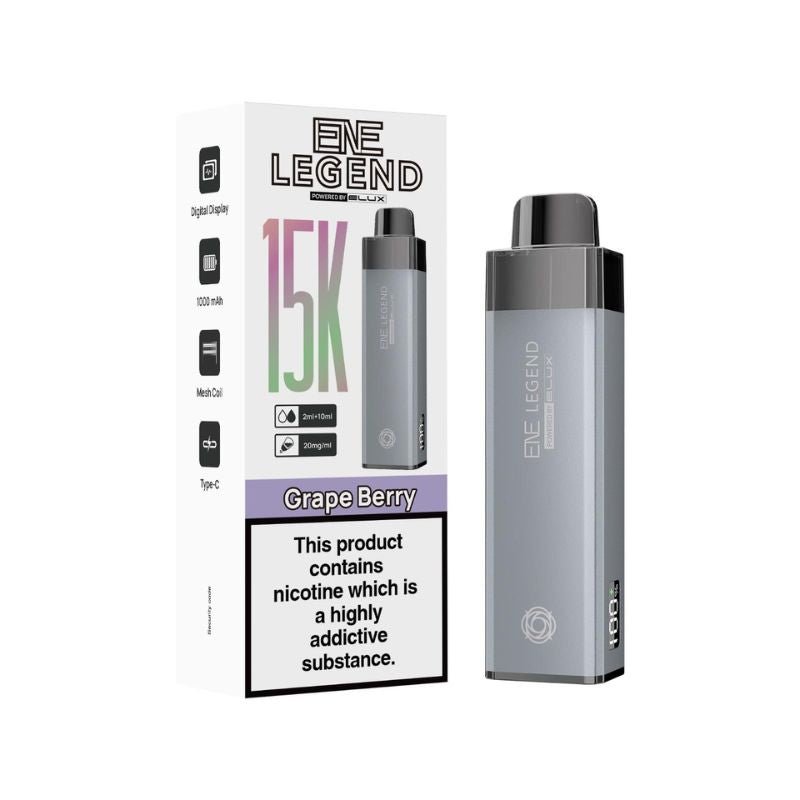 Buy Bulk ENE LEGEND 15000 Vape kit LEGAL DEVICE (Pack of 5) - Vape Wholesale Mcr