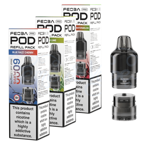 Buy Bulk Feoba Pro Pod Refill Pack - Pack of 5 - Vape Wholesale Mcr
