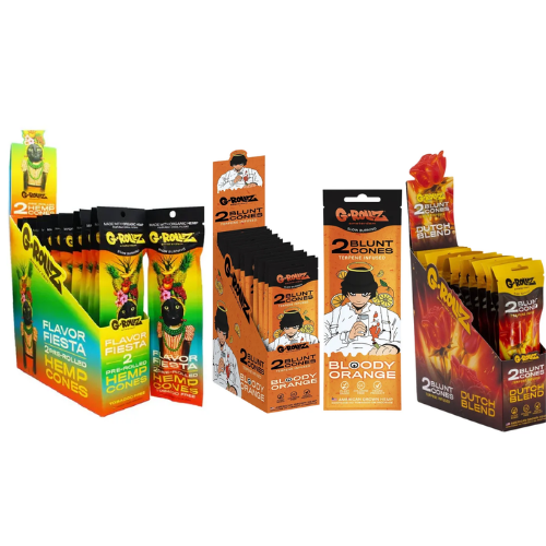 Buy Bulk G-Rollz Spanish Hemp Cones 12pcs - Vape Wholesale Mcr