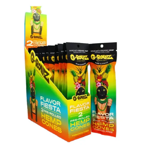 Buy Bulk G-Rollz Spanish Hemp Cones 12pcs - Vape Wholesale Mcr