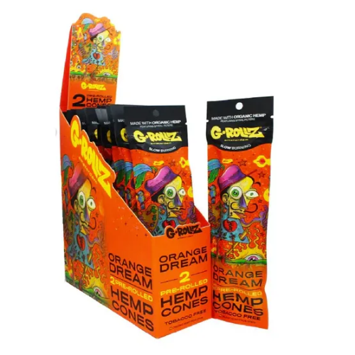 Buy Bulk G-Rollz Spanish Hemp Cones 12pcs - Vape Wholesale Mcr