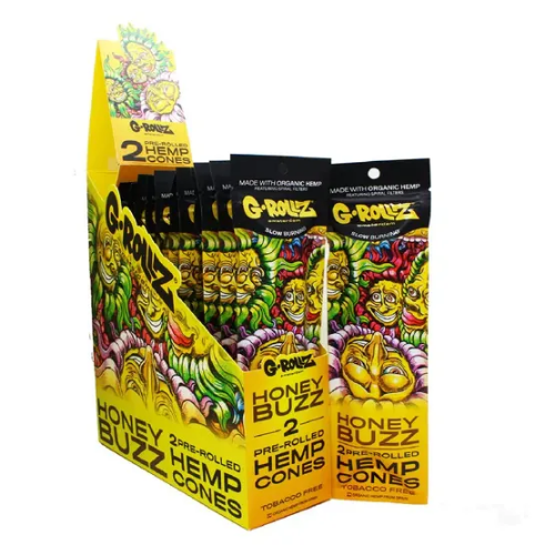 Buy Bulk G-Rollz Spanish Hemp Cones 12pcs - Vape Wholesale Mcr