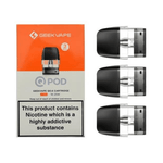 Buy Bulk Geekvape Sonder Q Top Fill Replacement Pods - (Pack of 3) - Vape Wholesale Mcr