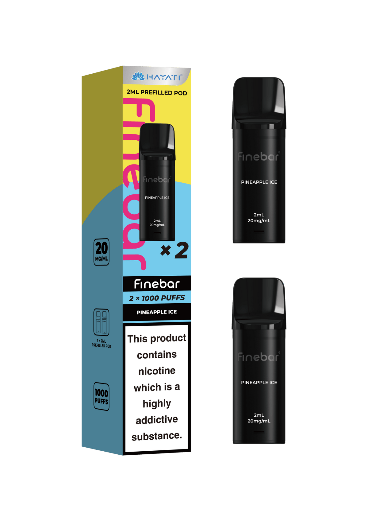 Buy Bulk Hayati Finebar Pods - pack of 5 - Vape Wholesale Mcr