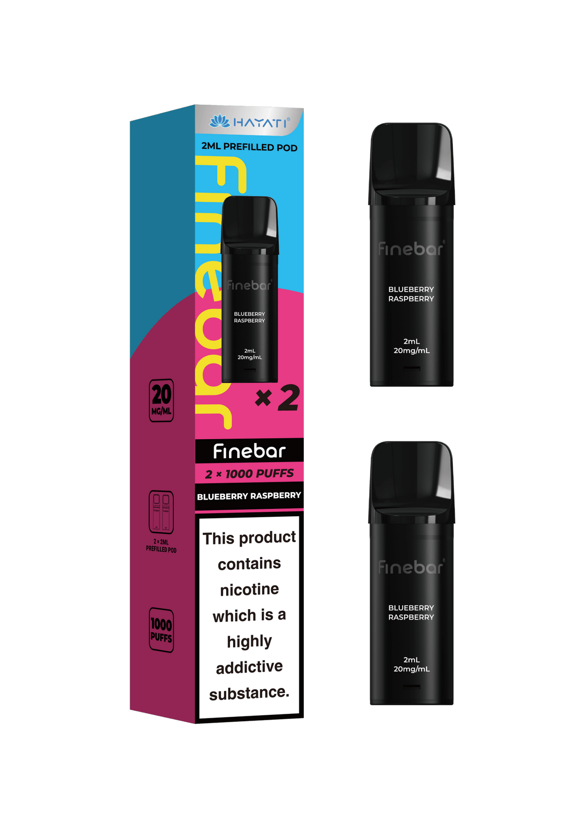 Buy Bulk Hayati Finebar Pods - pack of 5 - Vape Wholesale Mcr