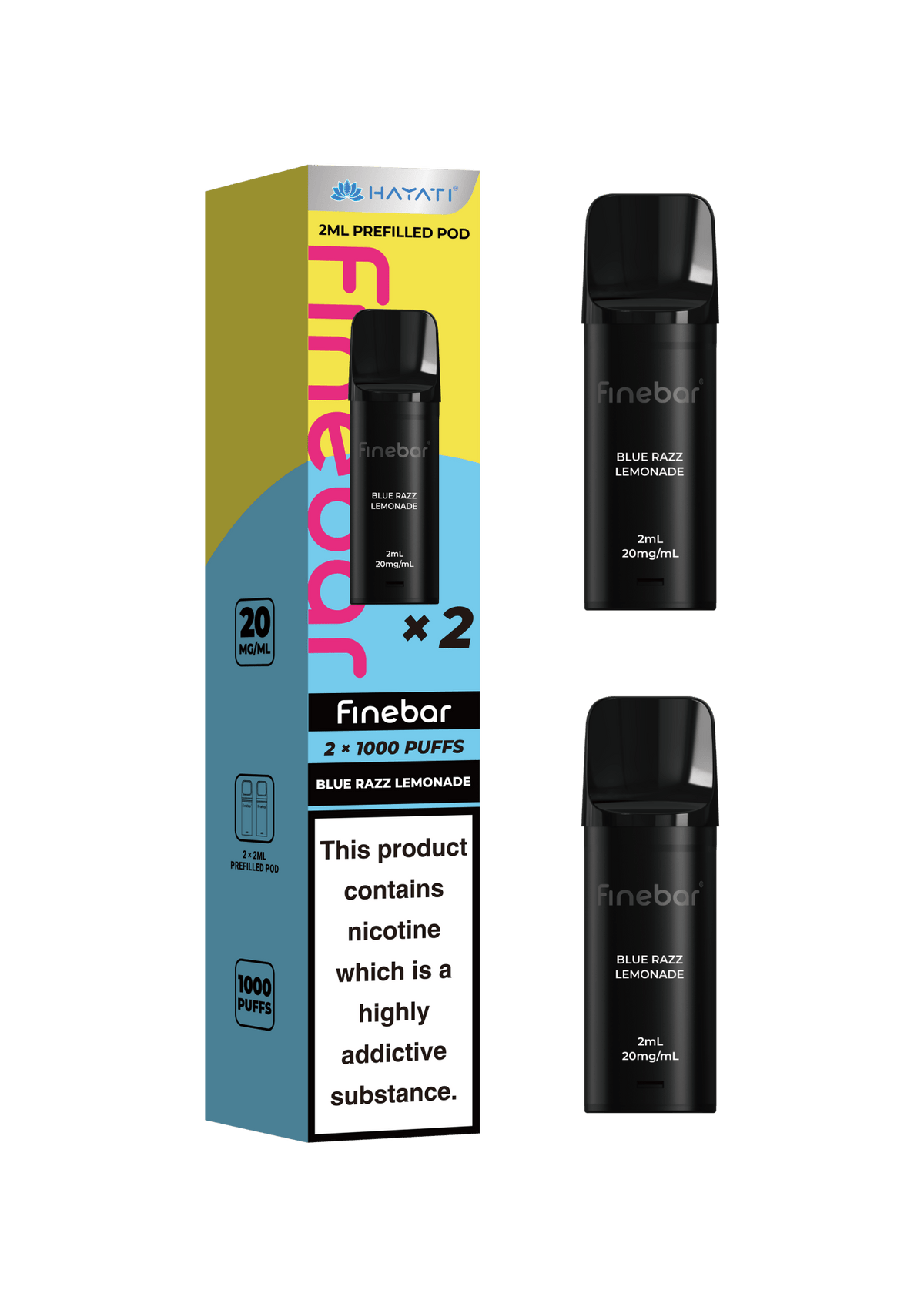 Buy Bulk Hayati Finebar Pods - pack of 5 - Vape Wholesale Mcr