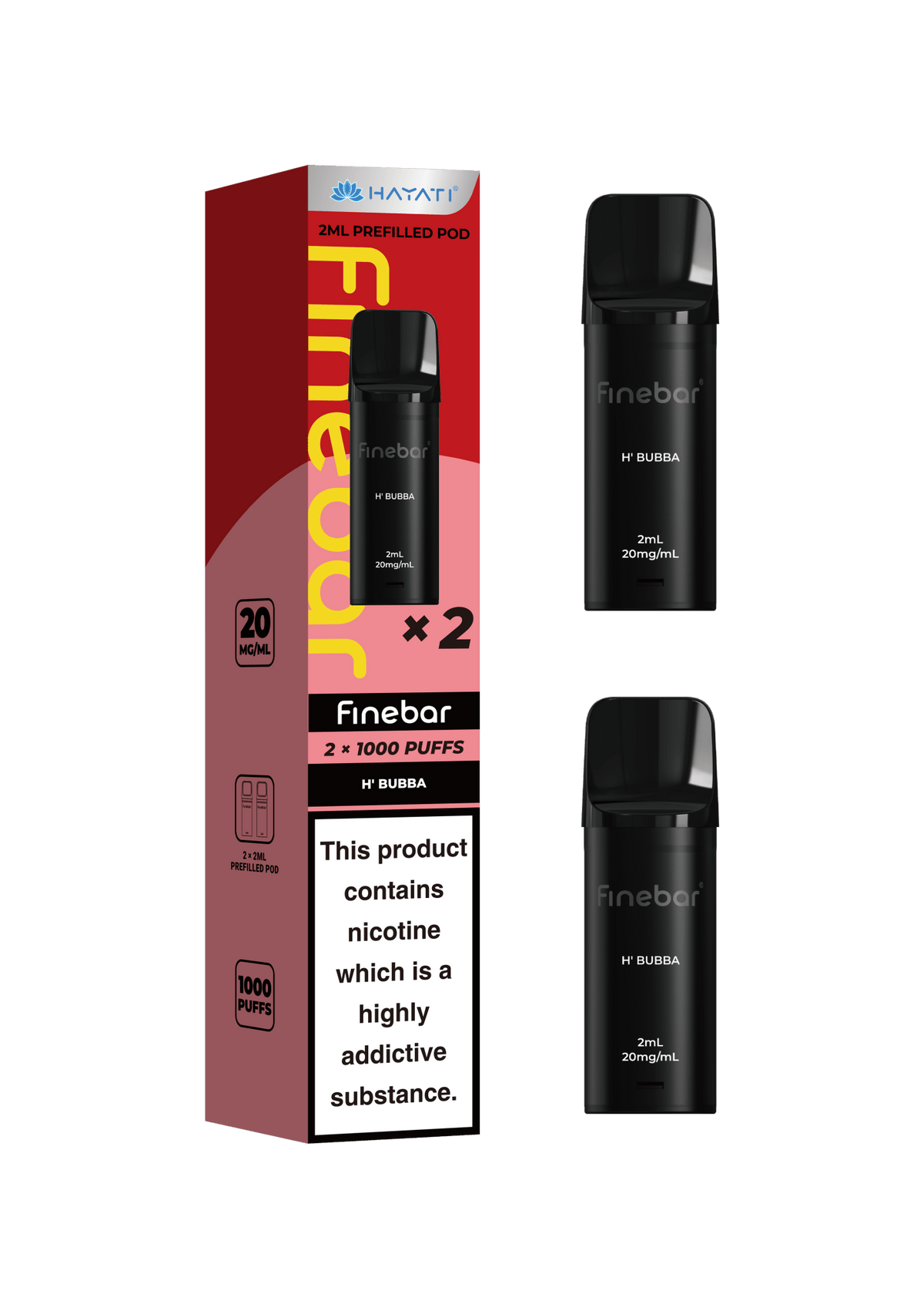 Buy Bulk Hayati Finebar Pods - pack of 5 - Vape Wholesale Mcr