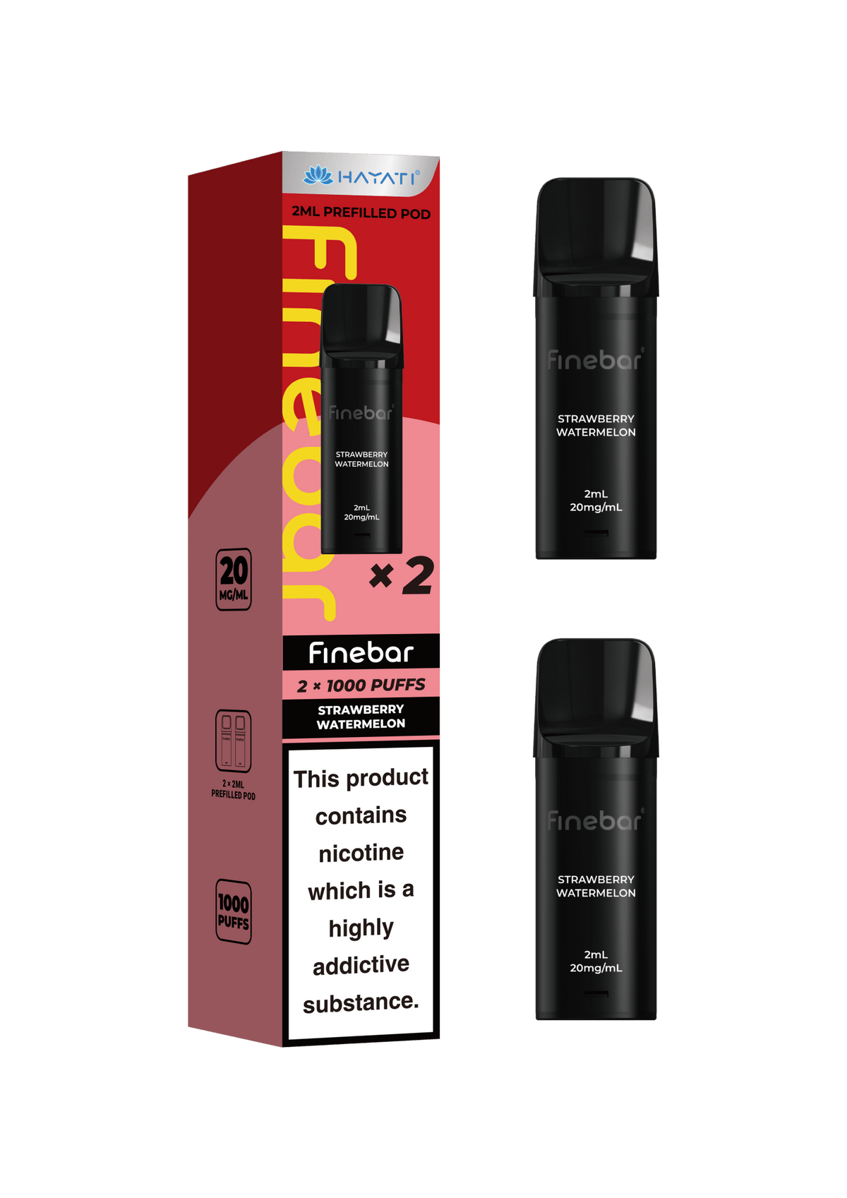 Buy Bulk Hayati Finebar Pods - pack of 5 - Vape Wholesale Mcr