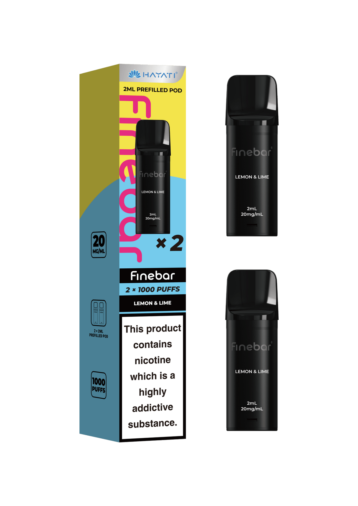 Buy Bulk Hayati Finebar Pods - pack of 5 - Vape Wholesale Mcr